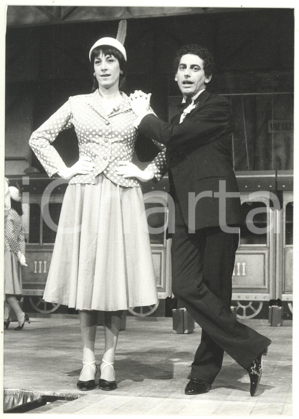 1980 ca.  SPETTACOLO - Ritratto dell'attore Daniele FORMICA *Foto 13x18 cm