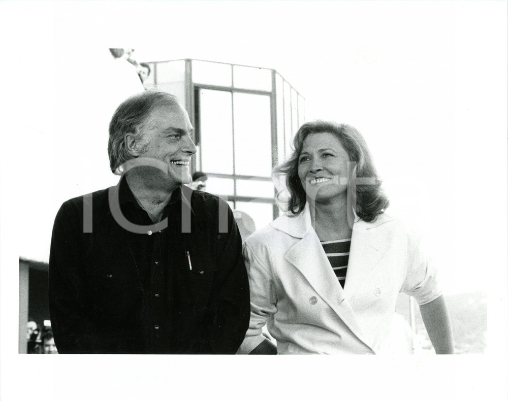 1987 CANNES Festival del Cinema - "Barfly" - Faye DUNAWAY e Barbet SCHROEDER