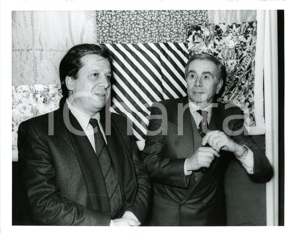 1987 RAI TV "PORTOBELLO" - Enzo TORTORA e Pio DE BERTI GAMBINI - Foto (1)