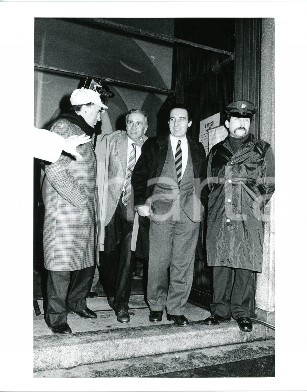 1987 MILANO "PORTOBELLO" Enzo TORTORA Paolo PILLITTERI al Cenacolo Vinciano (4)