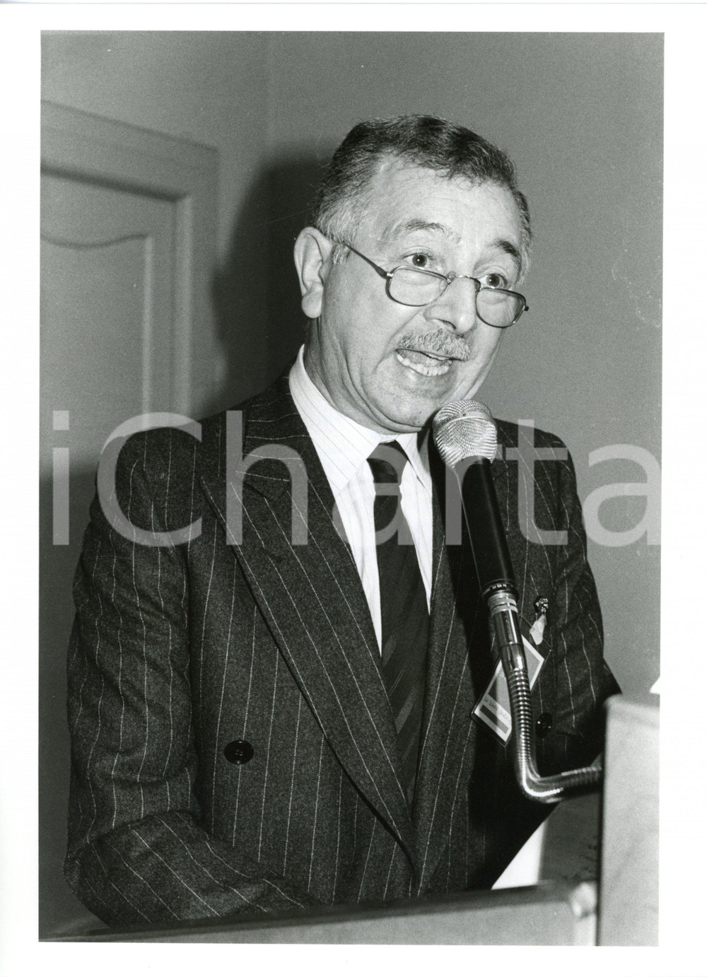 1985 ca DEMOCRAZIA CRISTIANA Ritratto del deputato DC Dante ORSENIGO - Foto