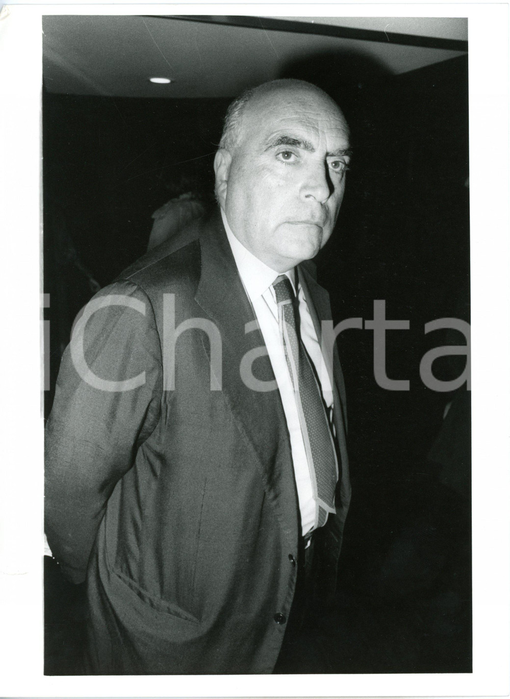 1985 ca TELEVISIONE - Ritratto di Giampiero ORSELLO vice presidente RAI *Foto