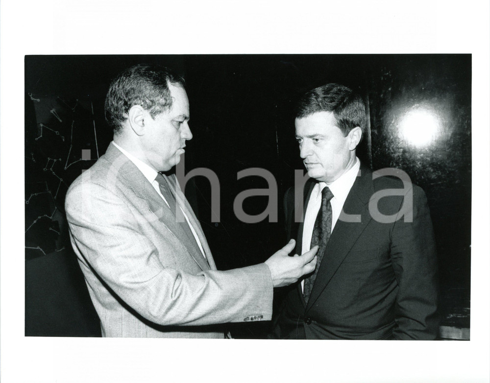 1990 ca DEMOCRAZIA CRISTIANA Massimo DE CAROLIS Ritratto dell'onorevole (7)