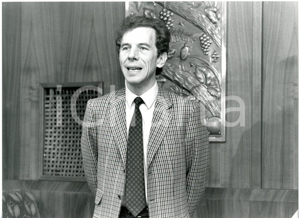 1988 WIEN Hans PRETTERBNER durante la presentazione del libro "Der Fall Lucona"