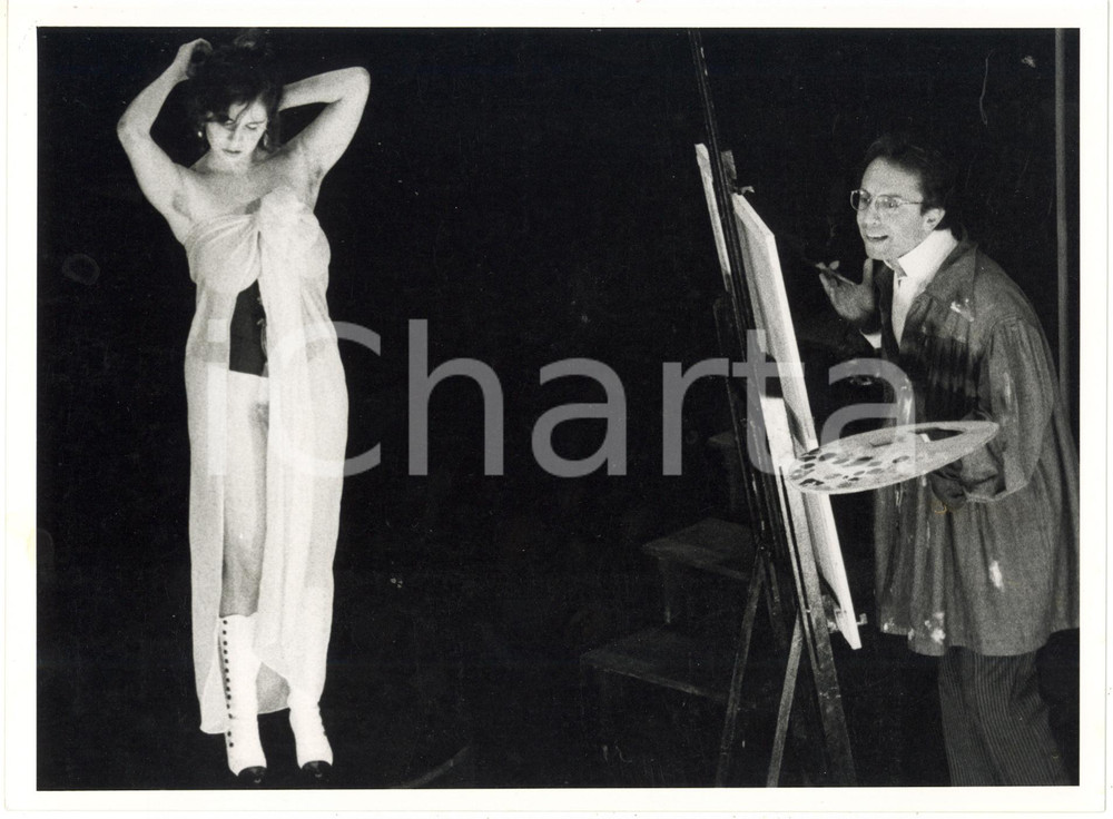 1990 TEATRO - Debora CAPRIOGLIO Paolo LANZA in "Lulù" - Regia di Tinto BRASS (1)