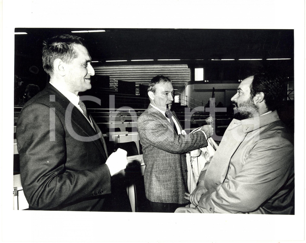 1987 RIMINI 44° Congresso PSI - Antonio PIZZINATO con Ottaviano DEL TURCO (4)