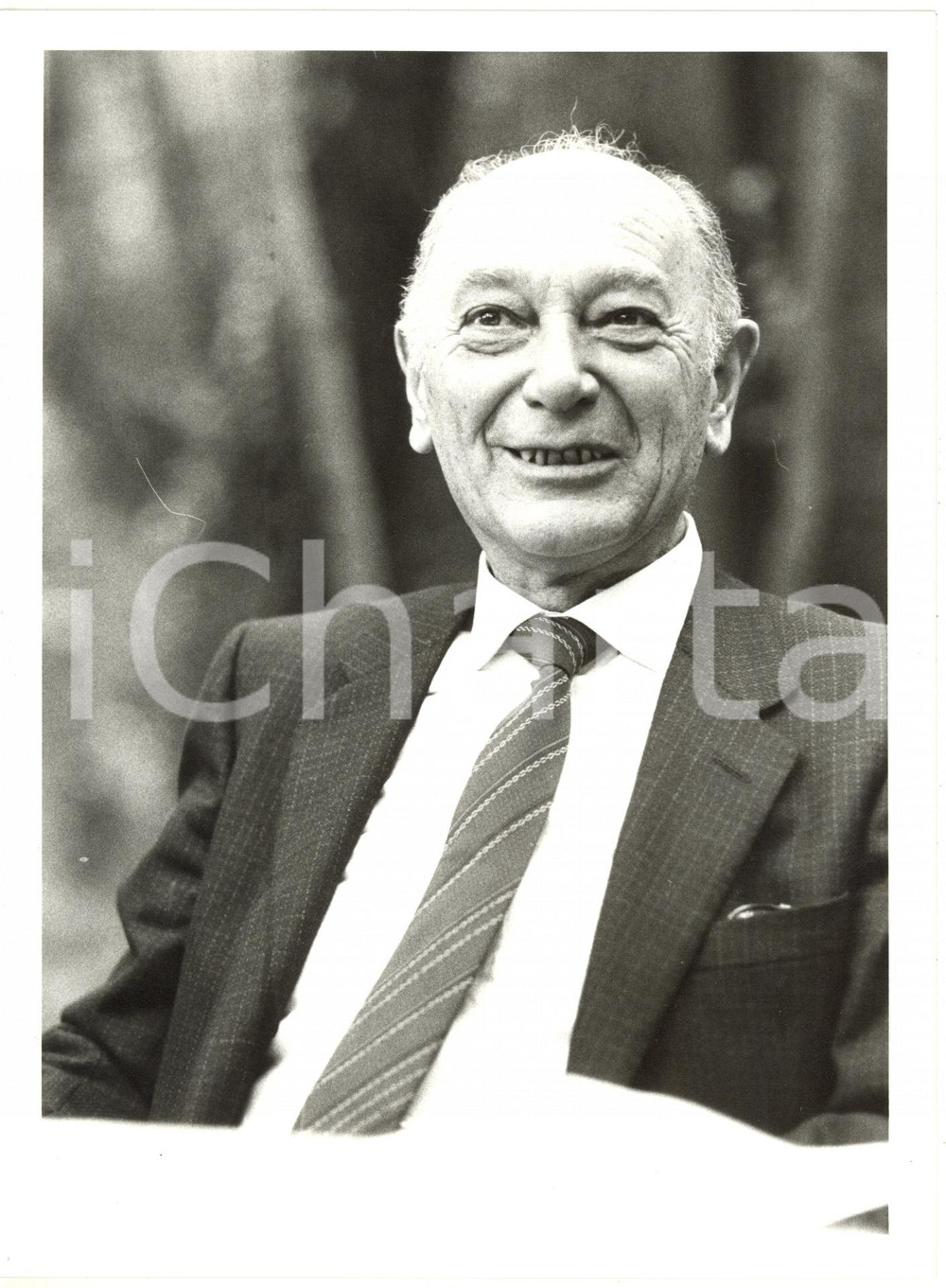 1980 ca. ITALIA - COSTUME Ritratto del generale Edmondo BERNACCA *Foto 18x24