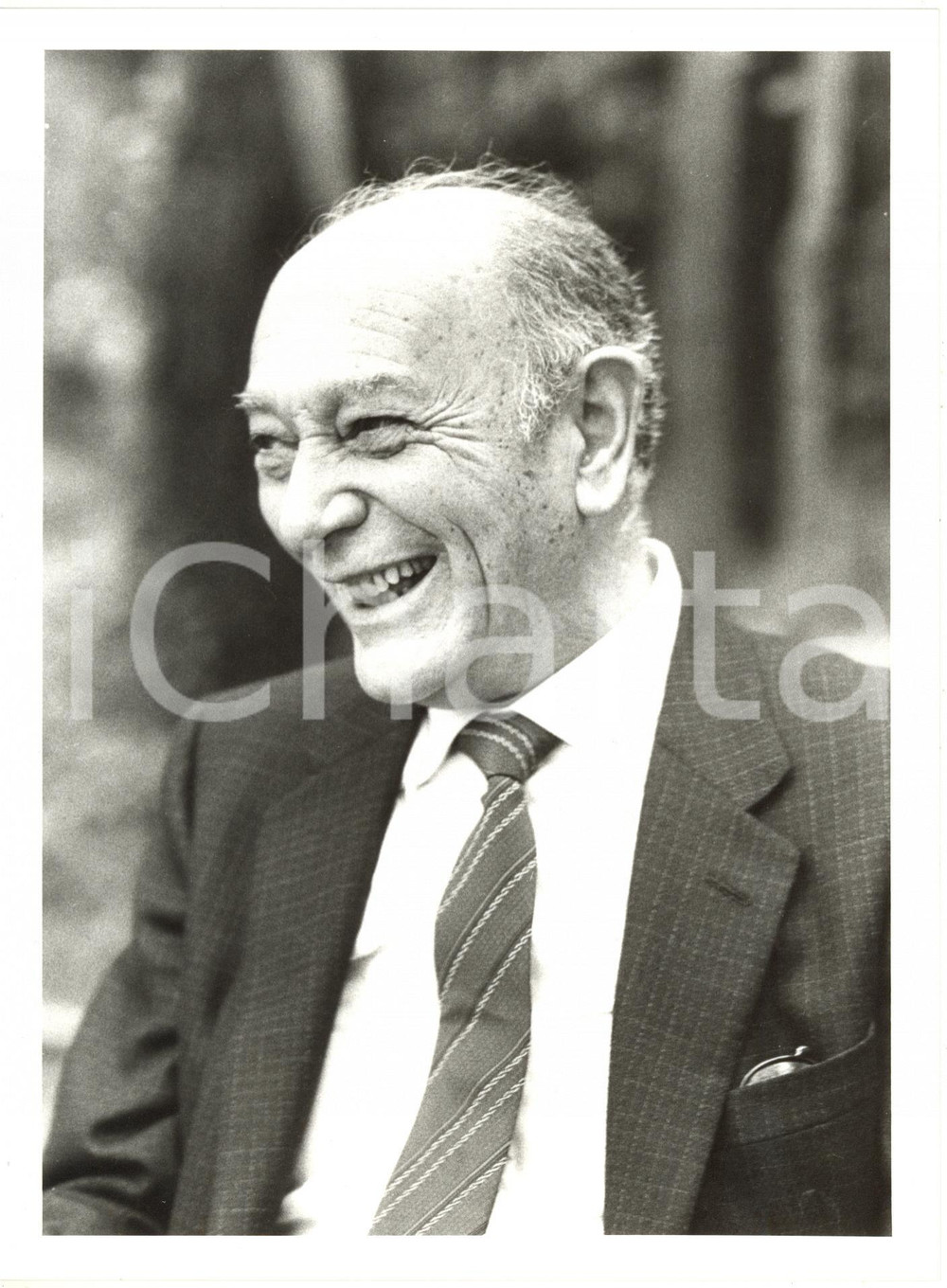 1980 ca. ITALIA COSTUME - Ritratto del generale Edmondo BERNACCA *Foto 18x24 cm