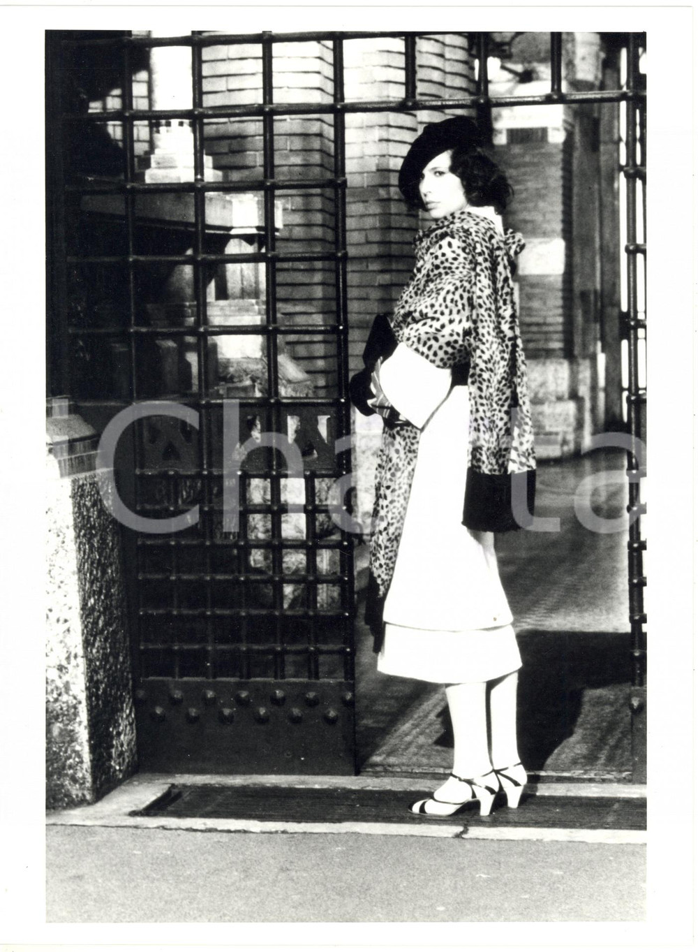 1985 ca. CINEMA Ritratto di Barbara NASCIMBENE *Fotografia 18x24 cm