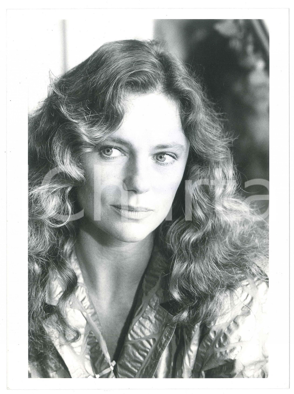 1985 CINEMA Jacqueline BISSET Ritratto attrice - Foto 17x24 cm