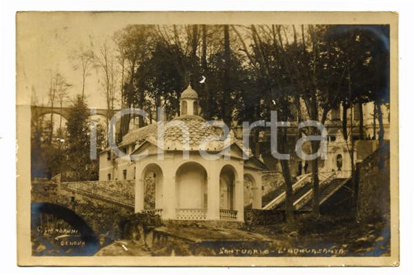 1907 GENOVA Santuario di Nostra Signora dell'ACQUASANTA *Cartolina FP VG