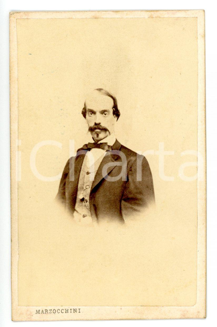 1865 a LIVORNO Carlo CROCIANI computista Direzione Gabelle - Foto MARZOCCHINI