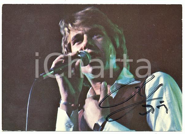 1979 GERMANY  Roland KAISER - Ritratto - AUTOGRAFO su foto seriale HANSA