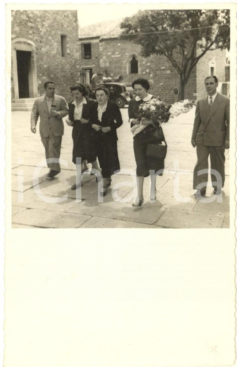 1949 TRIESTE Clelia GARIBALDI alla chiusura della campagna elettorale - Foto