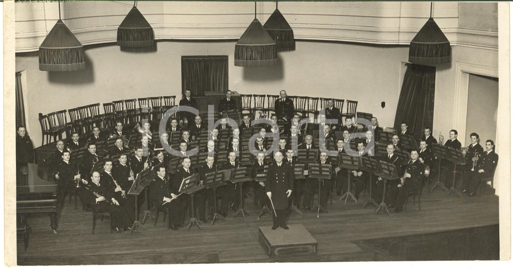 1940 ca TORINO Conservatorio "G. Verdi" - Banda militare in concerto *Foto 24x12