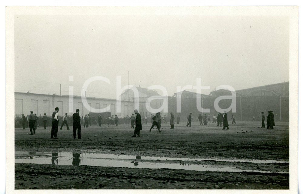 1935 ca PIEMONTE (?) Torneo di bocce - Assegnazione dei punti - Foto 14x9 cm