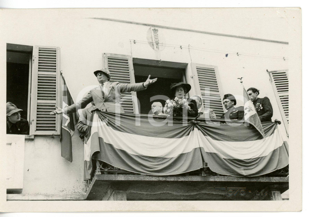 1930 ca BIELLA Battaglione "Mario Cucco" - Cerimonia 10° Reggimento Alpini *Foto