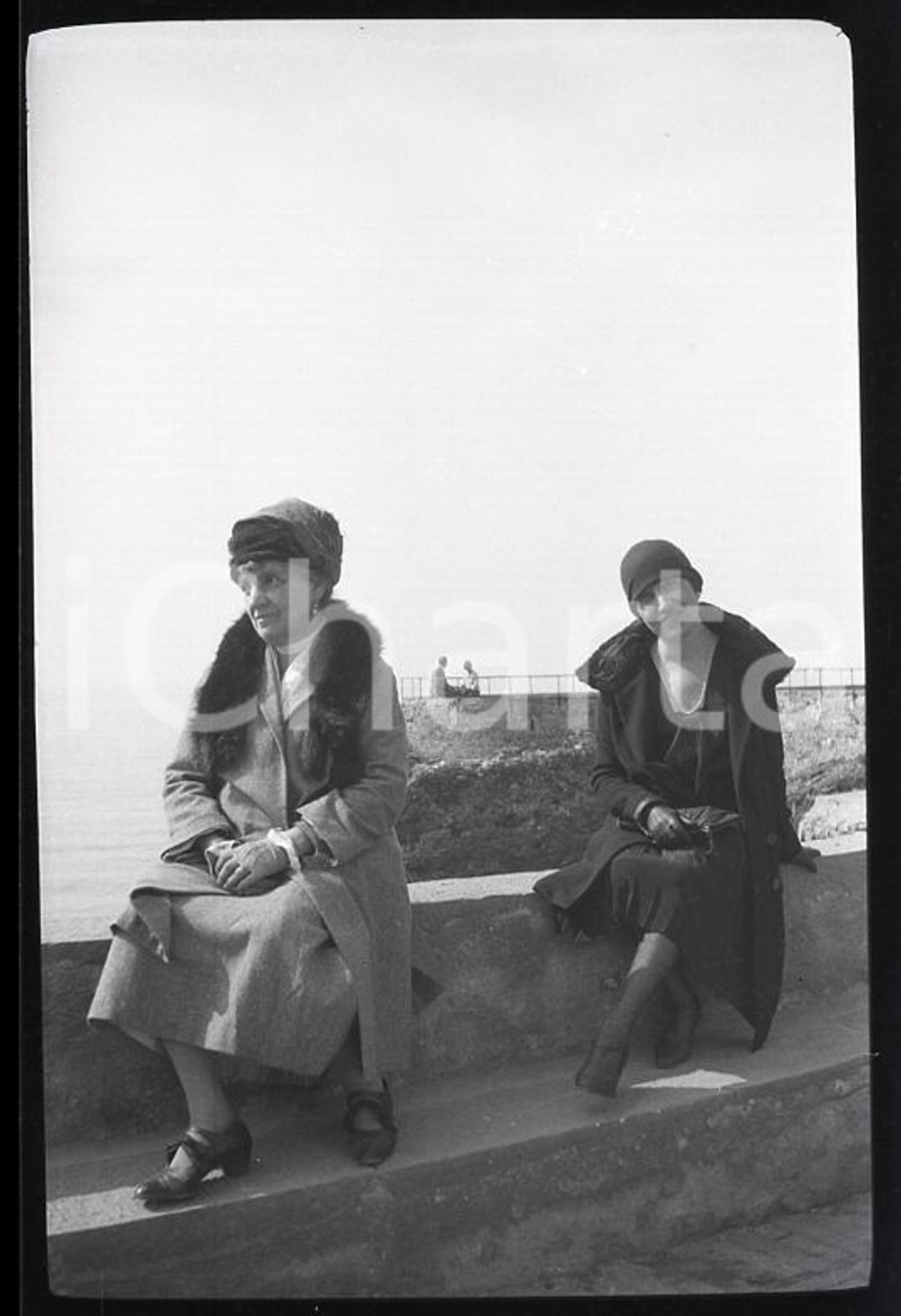 6X4cm NEGATIVO ORIGINALE*1930 RAPALLO Villeggiatura nel Golfo del Tigullio (2)