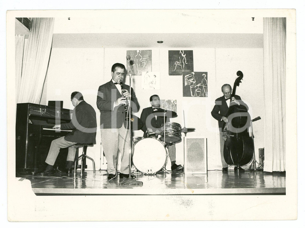 1950 ca GENOVA MUSICA Orchestra Armando SCOTTI in concerto - Foto 18x13 cm