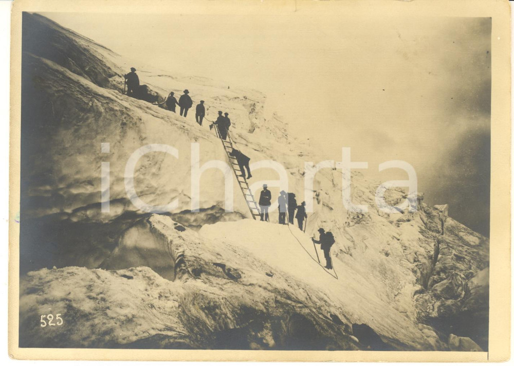 1904 (1935 ca) MONTE BIANCO Battaglione Alpini VAL BALTEA in escursione - Foto