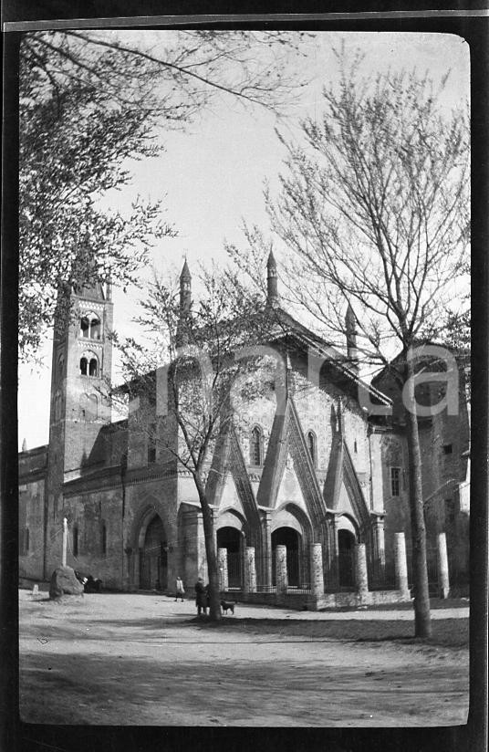 Fotografia d epoca originale 1927 BUTTIGLIERA ALTA Abbazia Sant Antonio Ranverso NEGATIVO ORIGINALE 4 1