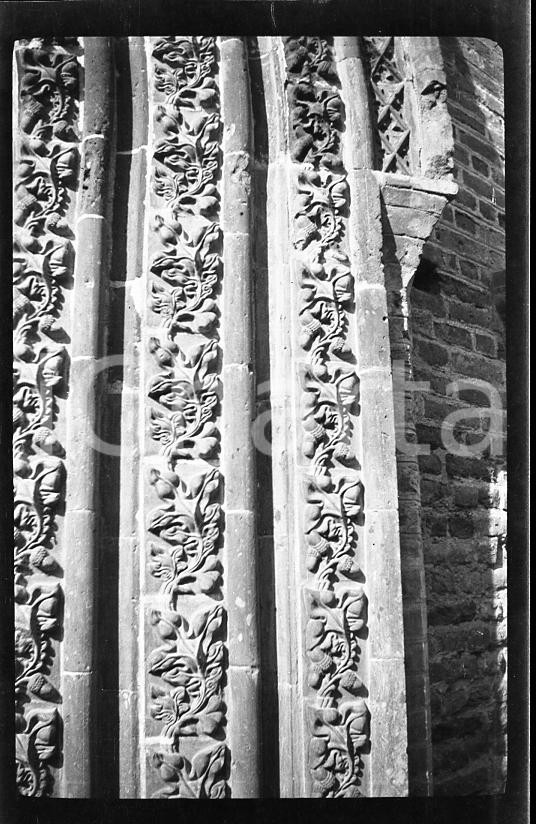 Fotografia d epoca originale 1927 BUTTIGLIERA ALTA Abbazia Sant Antonio Ranverso NEGATIVO ORIGINALE 5 1