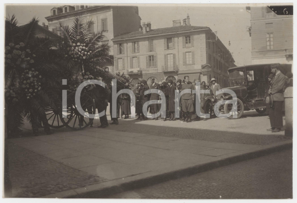 1930 ca MILANO Funerali Olimpia SALVIOLI DI FOSSALUNGA - Corteo *Foto (2)