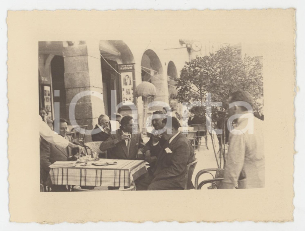 1936 ASIAGO (?) Raduno reduci 31° Artiglieria - Al bar - Foto 12x8 cm