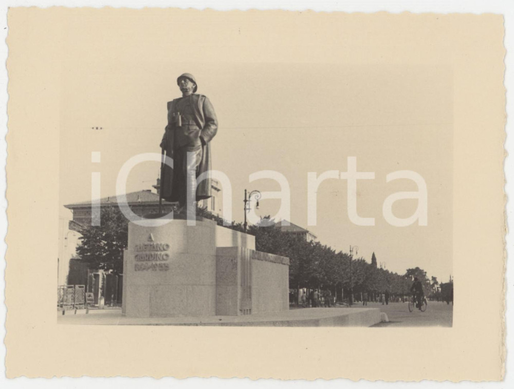 1936 BASSANO DEL GRAPPA Monumento a Gaetano GIARDINO - Foto 12x8 cm
