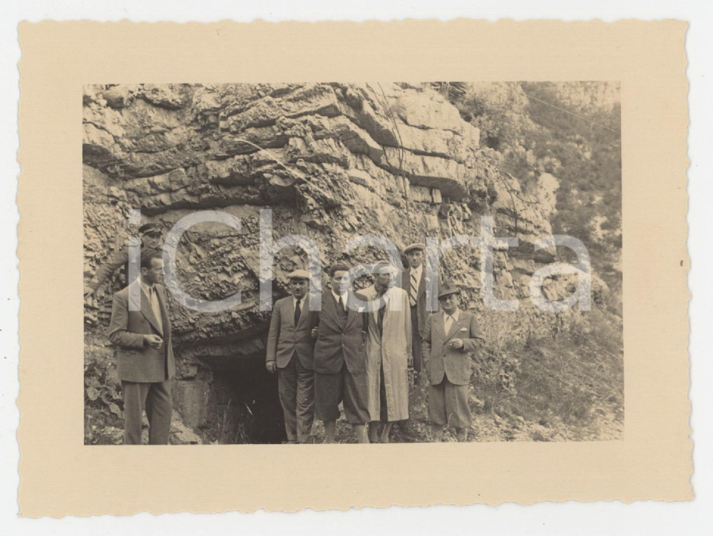 1936 MONTE PASUBIO Strada 52 Gallerie - Reduci 31° Regg. Artiglieria *Foto 12x8