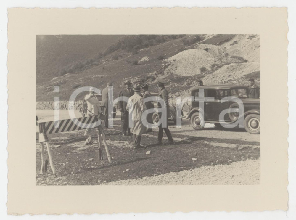 1936 SACRARIO DEL PASUBIO Arrivo reduci 31° Regg. Artiglieria in visita - Foto