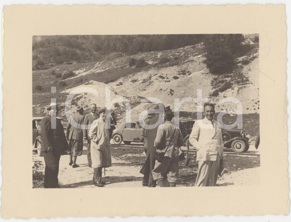 1936 SACRARIO DEL PASUBIO Arrivo reduci 31° Regg. Artiglieria in visita (2) Foto