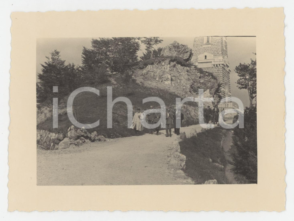 1936 SACRARIO DEL PASUBIO Reduci 31° Regg. Artiglieria in visita (2) Foto 12x8