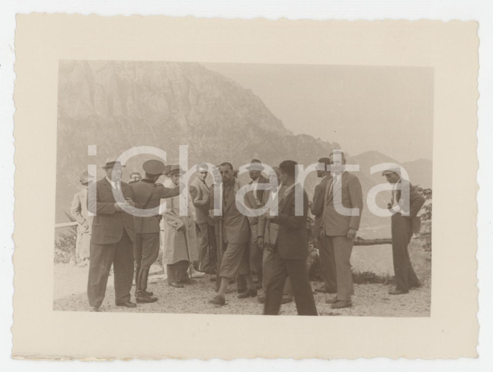 1936 SACRARIO DEL PASUBIO Reduci 31° Regg. Artiglieria in cima (2) Foto