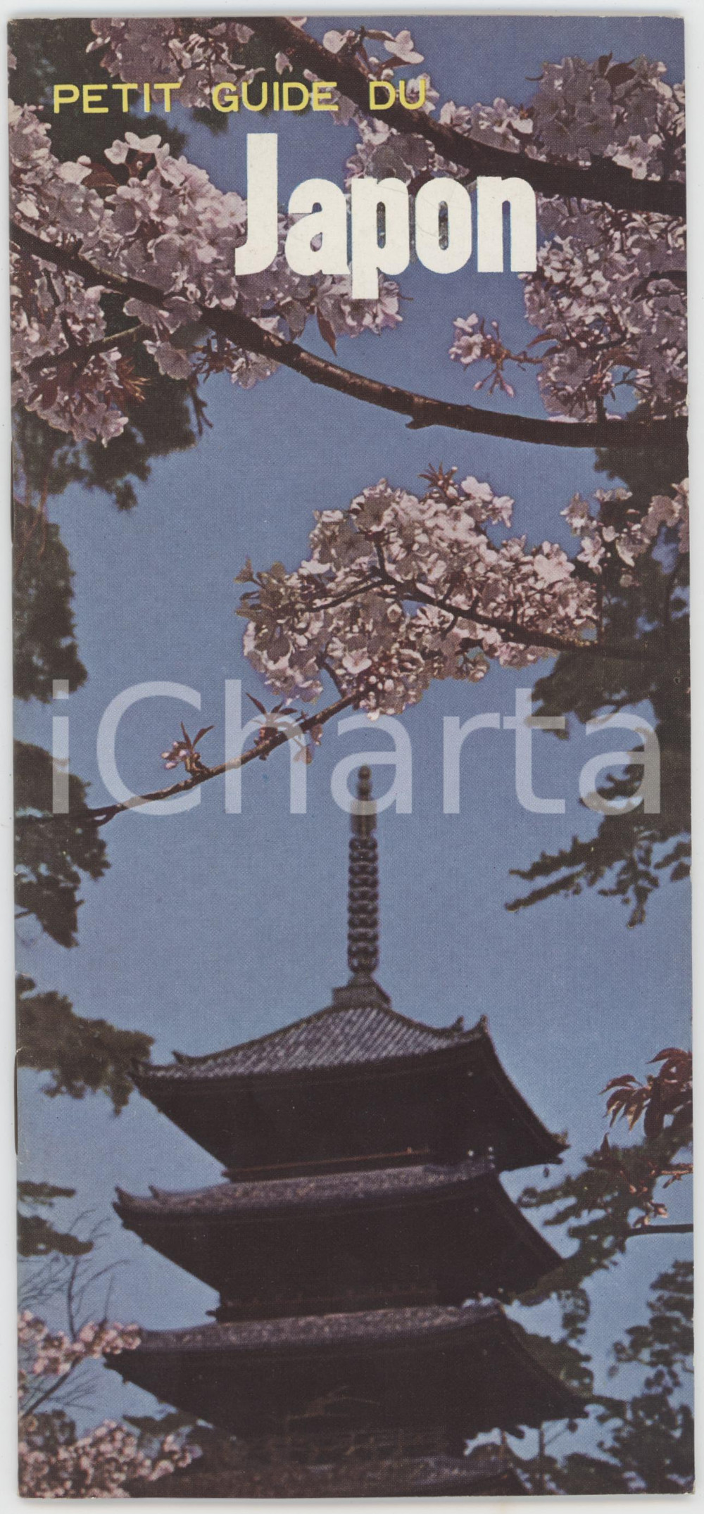 1965 ca TOURISM JAPAN - Petit guide du Japon - ILLUSTRATED brochure French