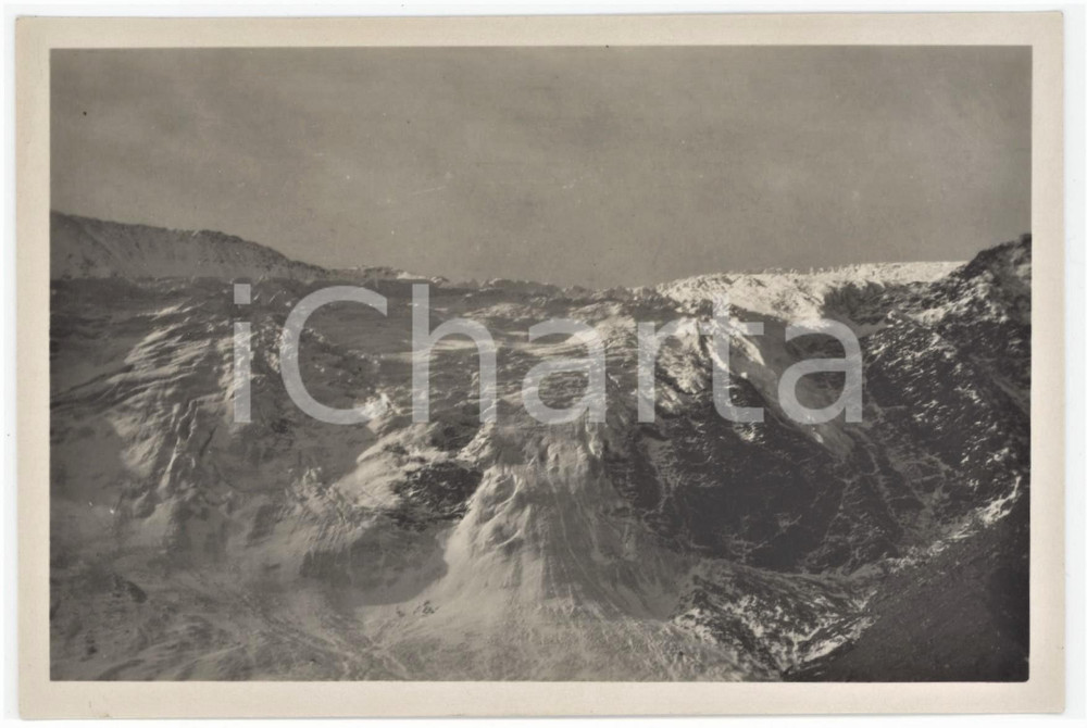 1971 ALTO ADIGE - Ghiacciaio di ORTLES - Veduta - Foto 15x10 cm  Fotografia originale con didascalia al verso. GOOD/buono  Formato: 15x10 cm originale e autentica 1