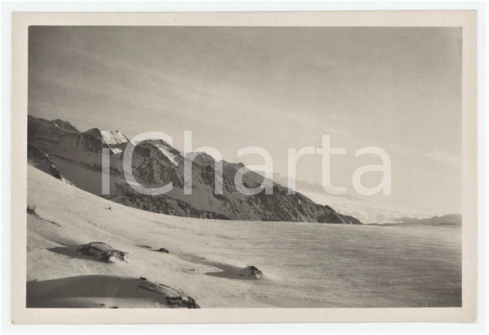 1971 ALTO ADIGE - Ghiacciaio di ORTLES - Veduta - Fotografia 15x10 cm
