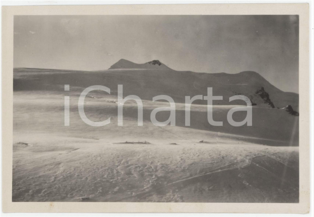1971 ALPI - VAL MARTELLO - Ghiacciaio della VEDRETTA LUNGA - Fotografia 15x10 cm