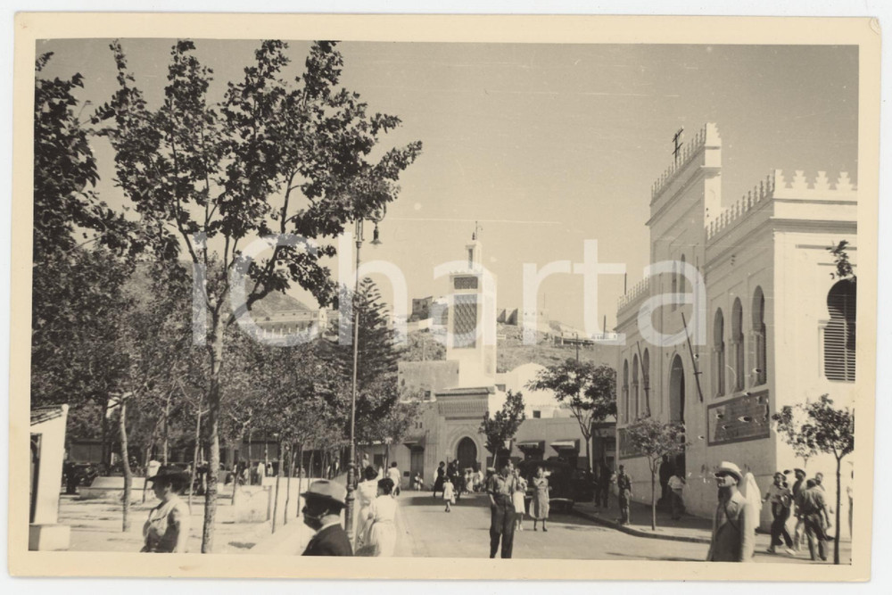 1970 ca SPAGNA DEL SUD Cittadella con edifici arabi - Foto 15x10 cm