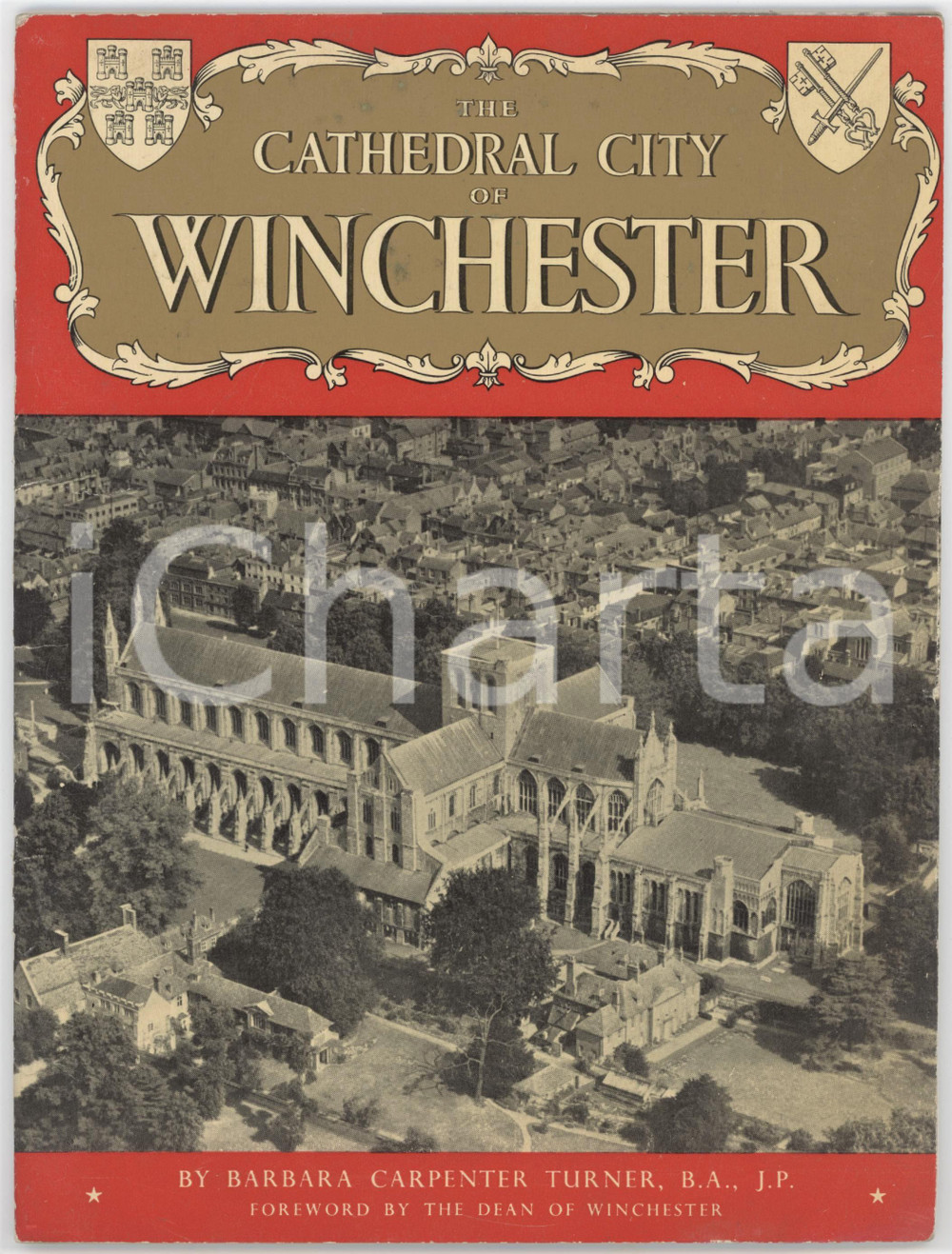 1970 ca Barbara CARPENTER TURNER The Cathedral of WINCHESTER 24 p. Pubblicazione originale d'epoca, illustrata b/n.PAGINE: 24 GOOD/buono tracce d'uso Formato: 17x23 cm originale e autentica 1