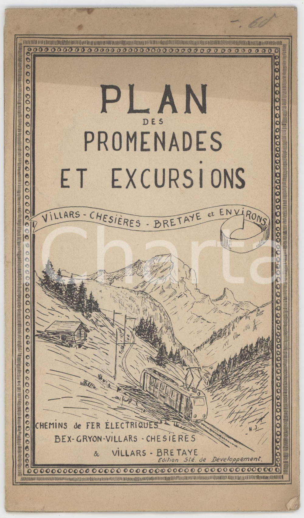1939 TOURISME SUISSE - Plan promenades et excursions VILLARS CHESIERES BRETAYE Pubblicazione originale d'epoca, con grande mappa al verso.PAGINE: 20 (fronte/retro) POOR/danneggiato piegature e brunitura al lato superiore Formato: 12x20 cm originale e autentica 1