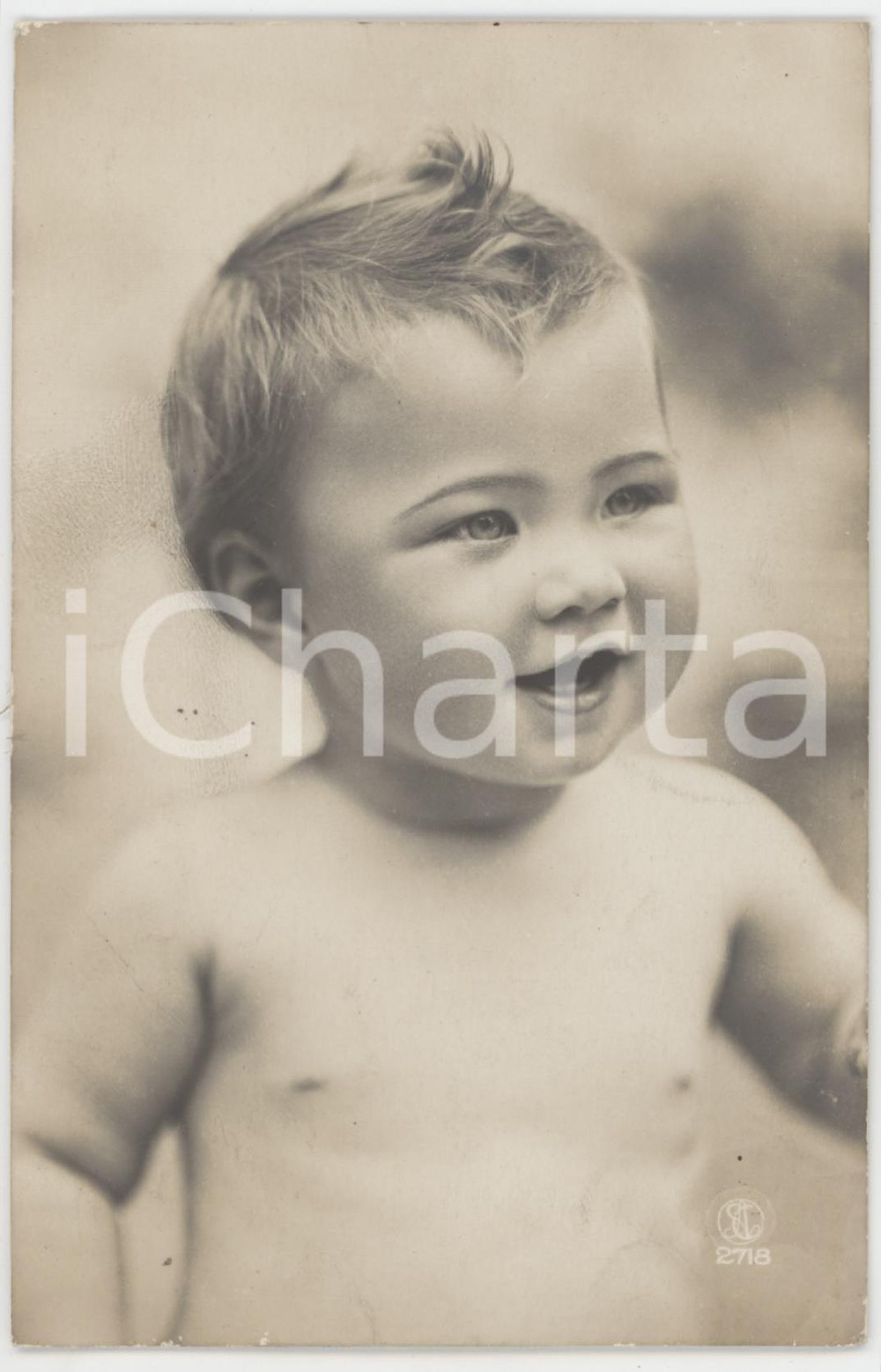 1940 NAPOLI Ritratto di bambina - Foto ANONIMA 8x13 cm