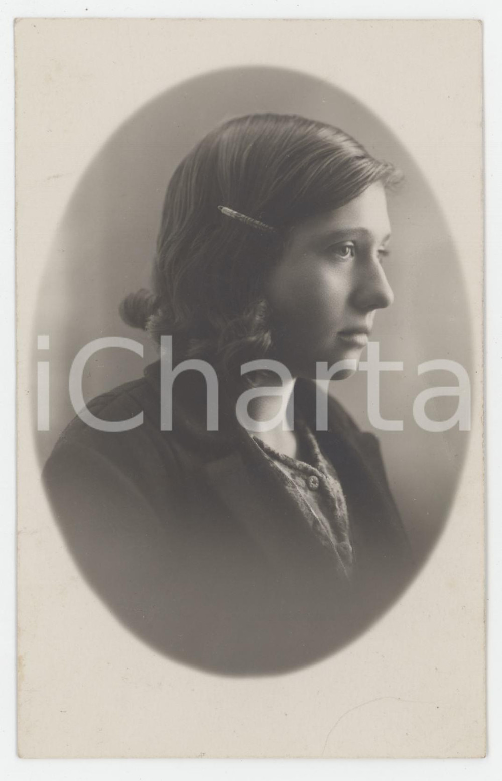 1932 TRIPOLI - AOI Ritratto di Bianca OTTOLANI - Foto ANONIMA 9x14 cm