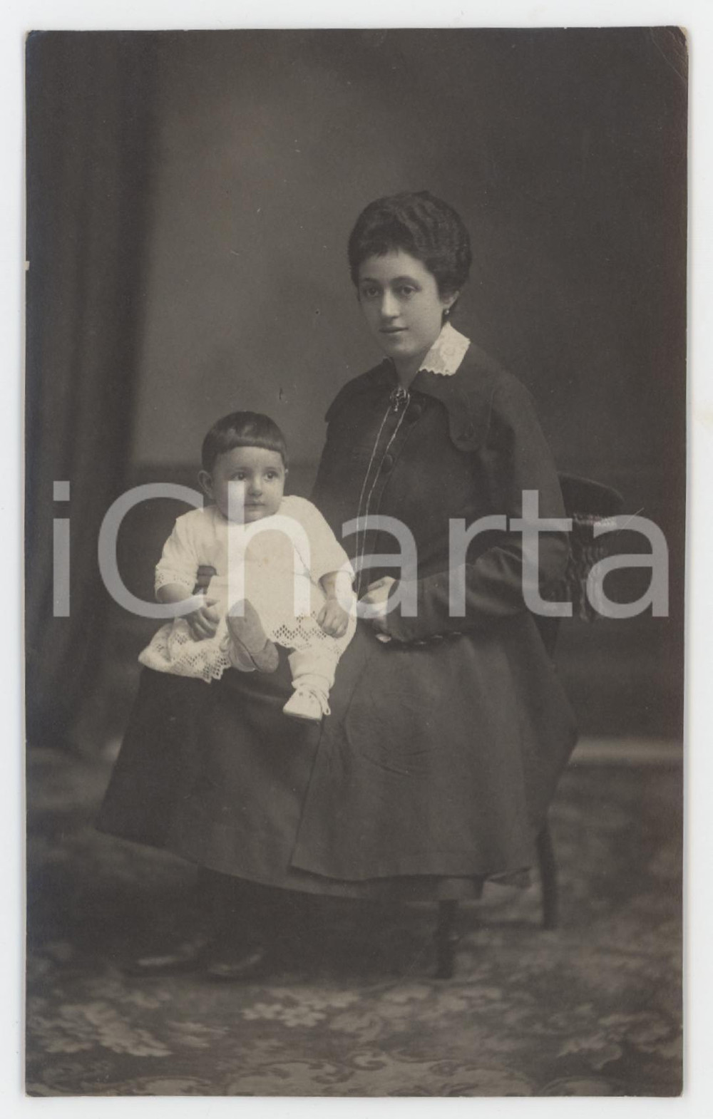 1919 ITALIA - COSTUME Ritratto di Aldino PICCIONE Foto 9x14 cm
