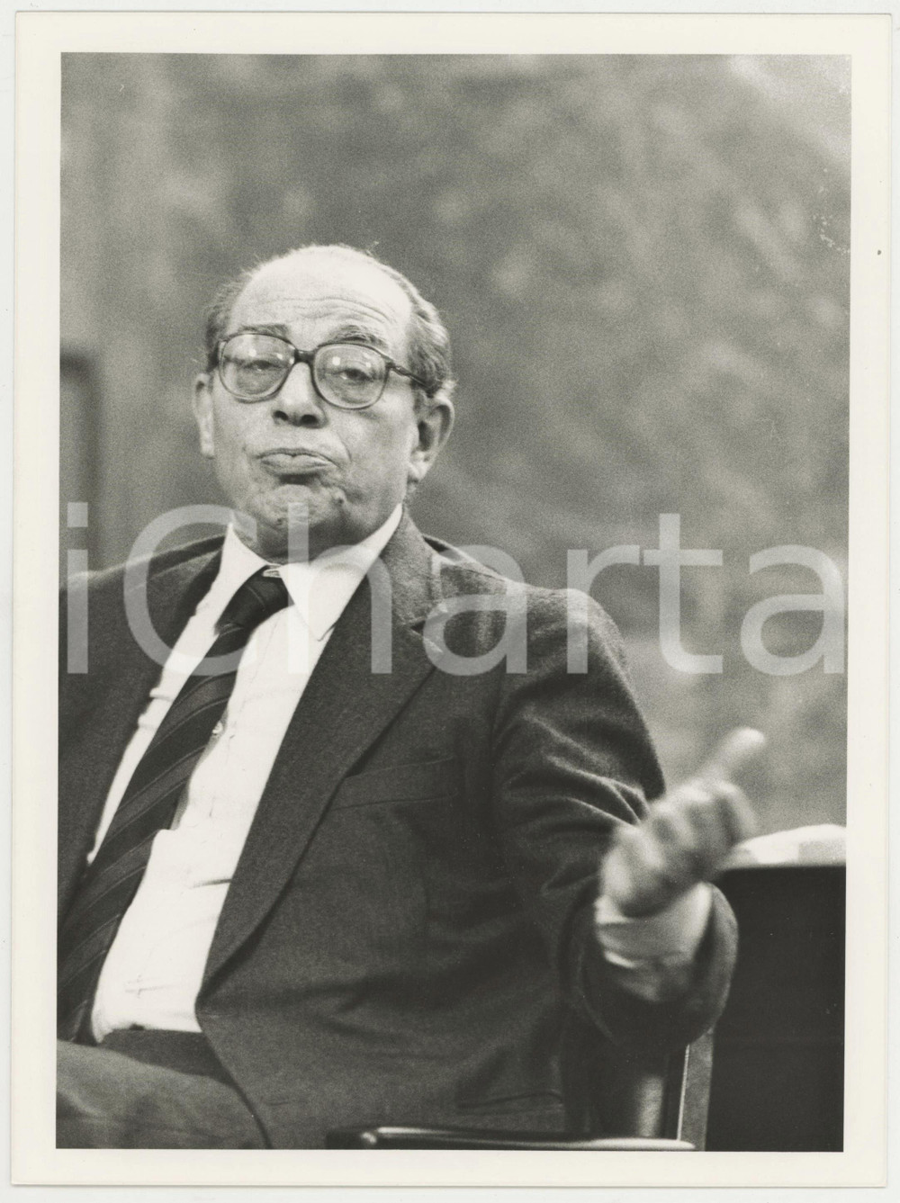 1985 ca MILANO Processo AMBROSOLI Ferdinando VENTRIGLIA Foto 17x24 cm (5)