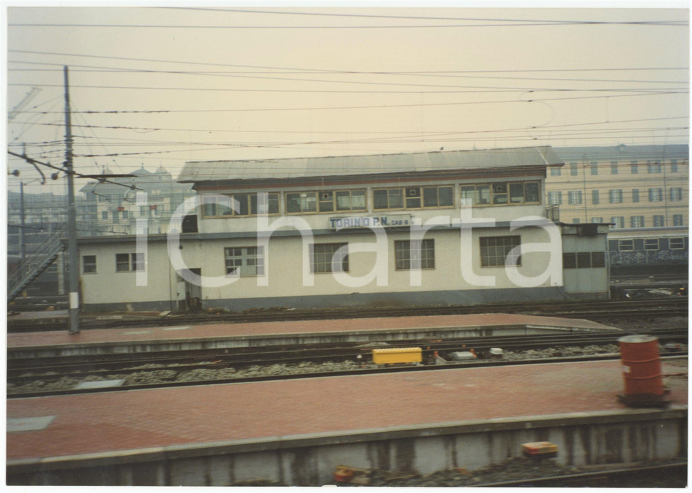 Fotografia d epoca originale 1996 TORINO Stazione PORTA NUOVA  Edificio Fotografia 22x15 cm 1