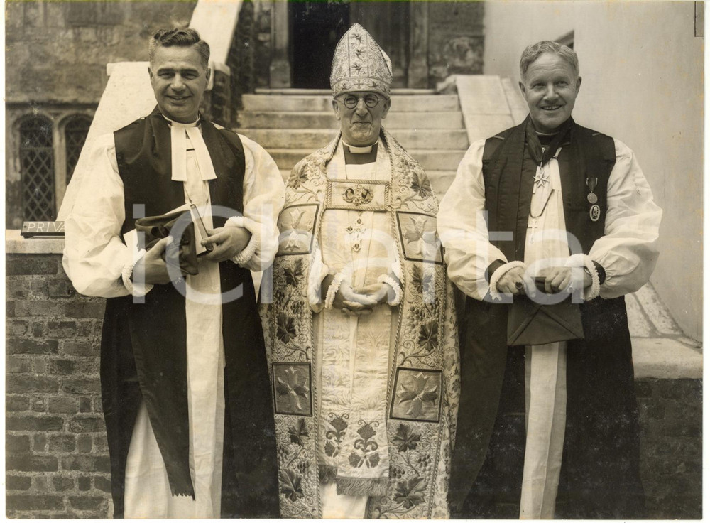 1956 LONDON WESTMINSTER - Bishops Geoffrey FISHER John HUGHES Anthony WILLIAMS