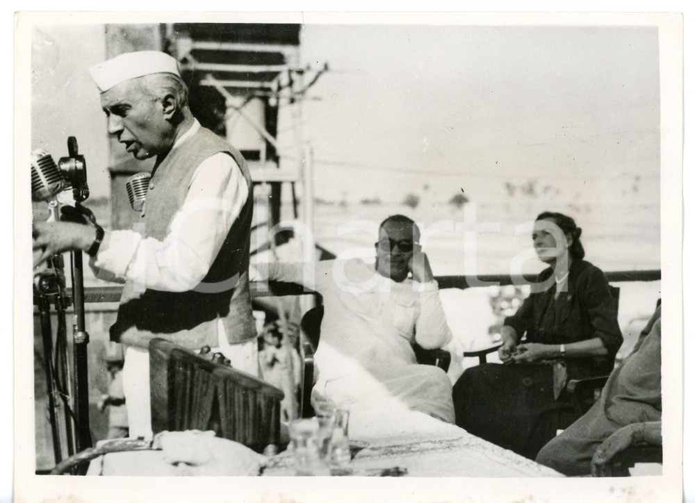 1953 JHARKHAND Diga di Tilaiya - Jawaharlal NEHRU Bidhan C. ROY Edwina ASHLEY