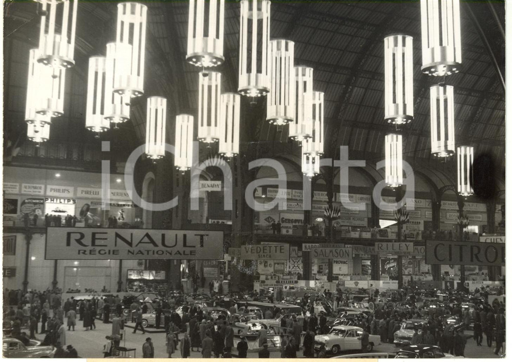 1956 PARIS FRANCE Pavillon du Salon de l’Automobile du Cycle et du Motocycle 