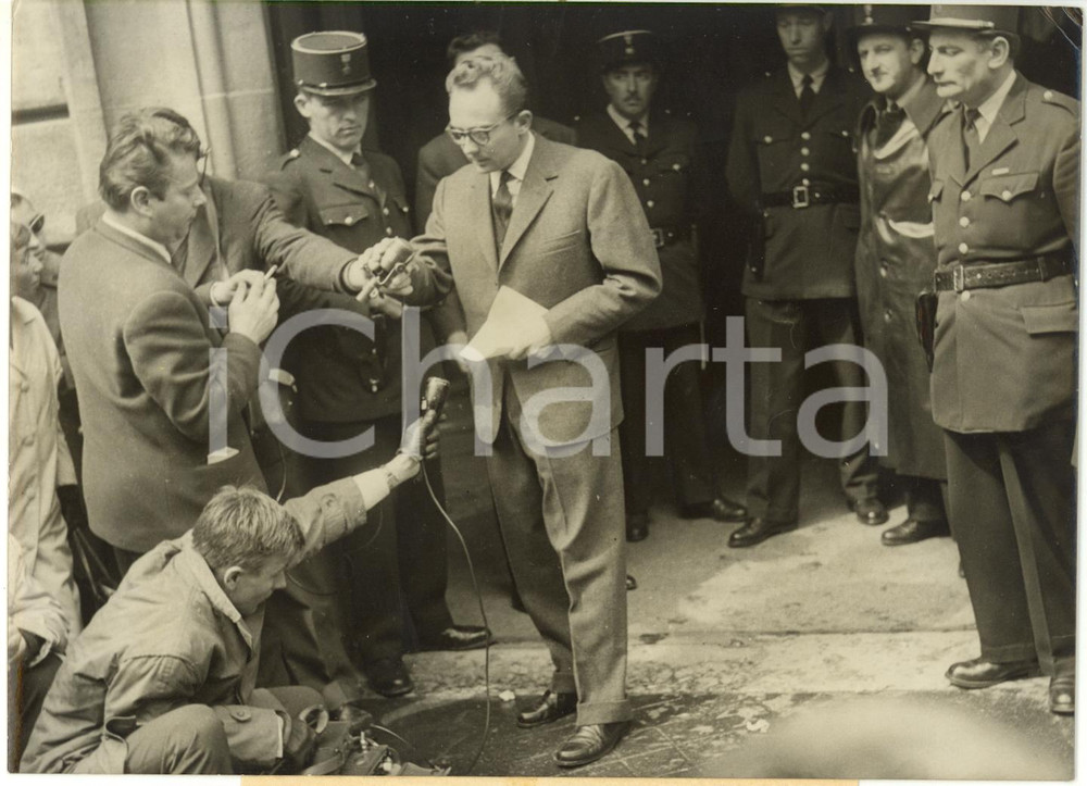 1960 FRANCIA Rapimento Eric PEUGEOT - Dichiarazione di Roland PEUGEOT *Foto